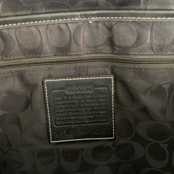 SOLD SOLD Vintage-ish COACH Leather Soft Sided Briefcase - Picture 9 of 13